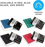 Vista 4 de Felson - Cubos de tiza para billar Accesorios de mesa de billar Tiza para taco de piscina y caja de almacenamiento