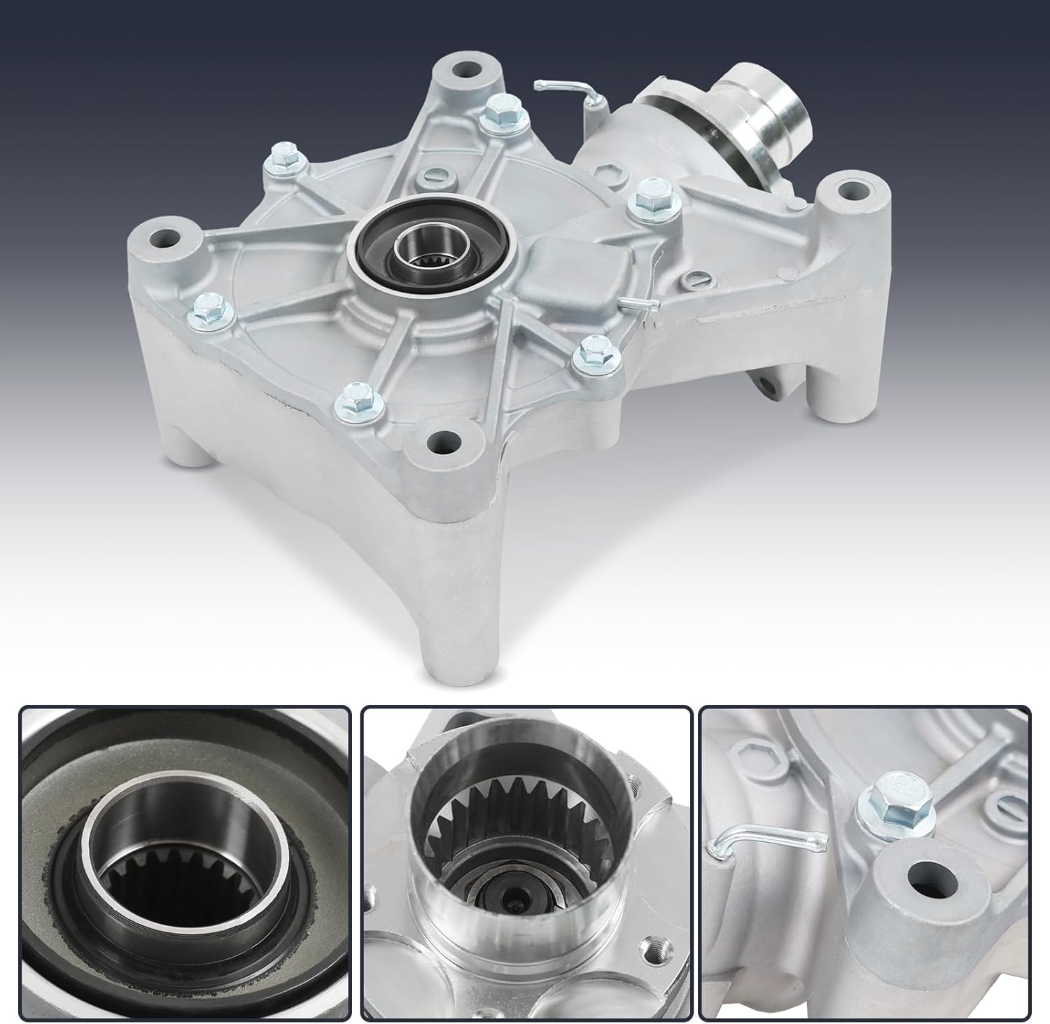 Rear Differential Assembly Compatible with Honda Rincon 650 2003-2005 Rincon 680 2006-2007 TRX650FA TRX650FGA TRX680FA TRX680FGA # 41300HN8A40 41300-HN8-A40