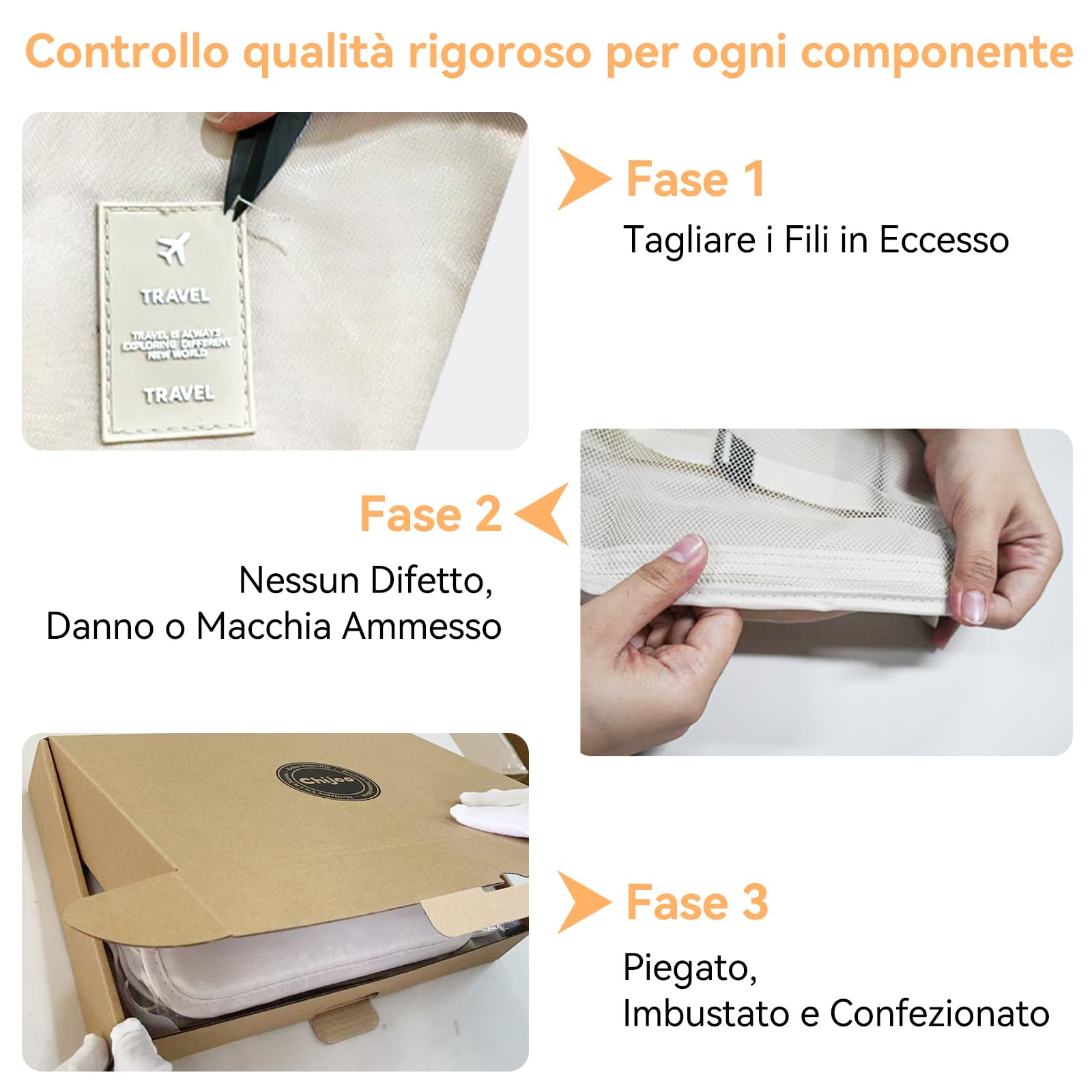Organizer Valigia 12 Pezzi (Beige), set organizer per valigia, organizer viaggio, packing cubes, sacchetti vestiti viaggio