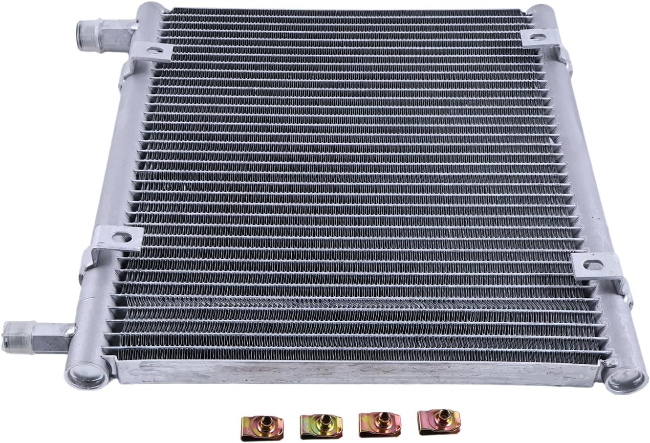 A/C Condenser T2055-72220 Compatible for Kubota Tractor B3000 B3030 L3430 L4330 L4630 L5030 Excavator KX161-3S U45-3S U45S