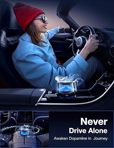 Miniatura 4 de TORRAS Ambientador inteligente para automóvil nubes eléctricas 2024 Difusor de coche fresco con niebla dinámica y luz ambiental azul,