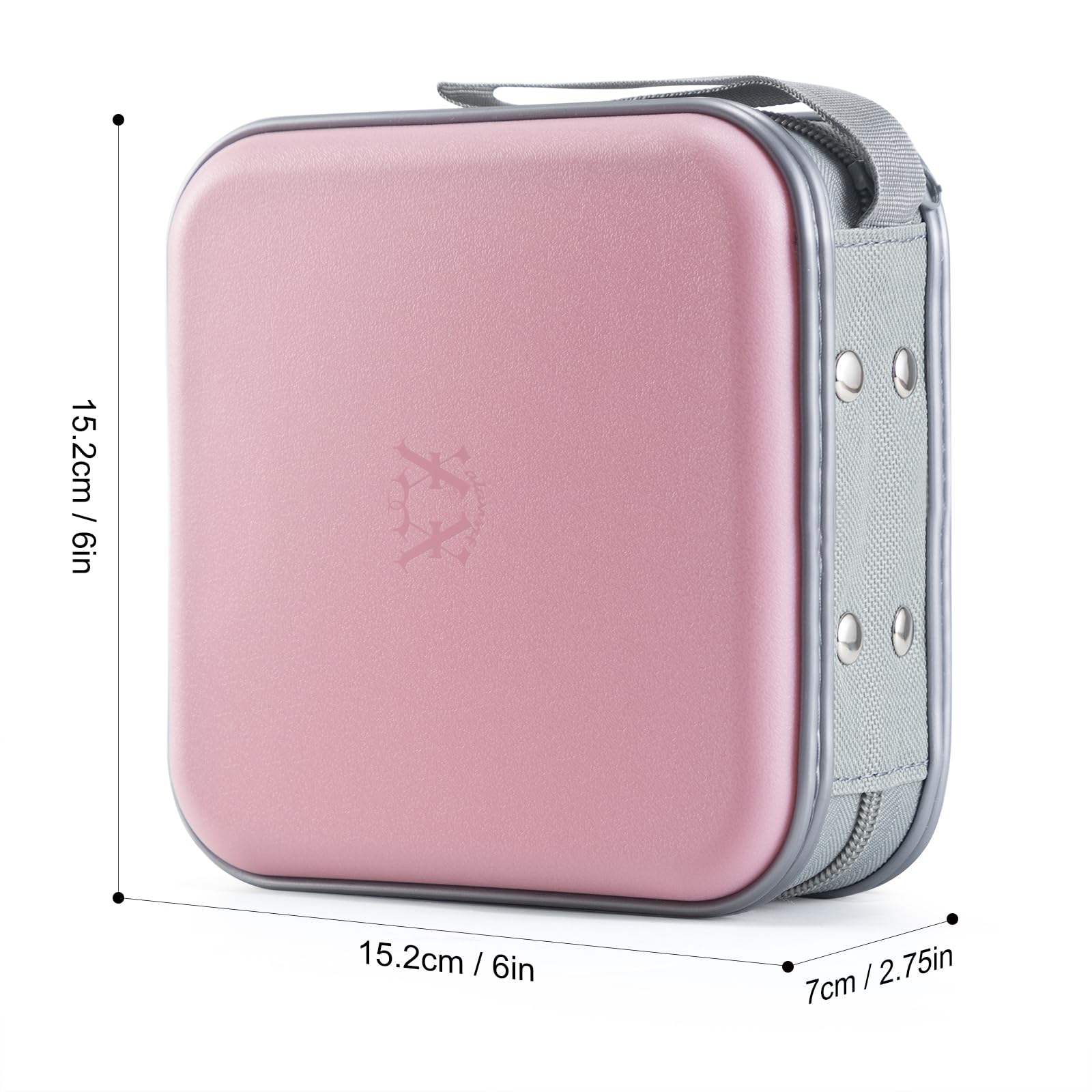 Amazon.com: alavisxf xx CD Case, 48 Capacity Hard Plastic Zipper