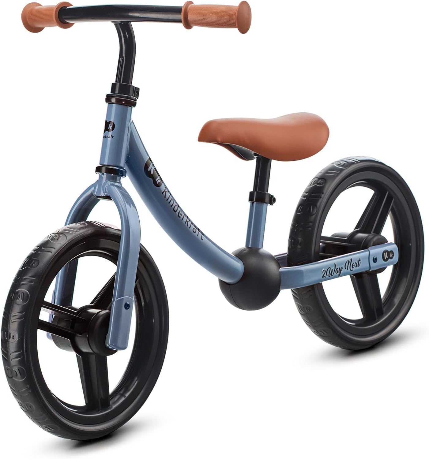 Kinderkraft 2WAY Next Balance Bike, Kids First Bicycle, No Pedals, 12 inches Wheels, with