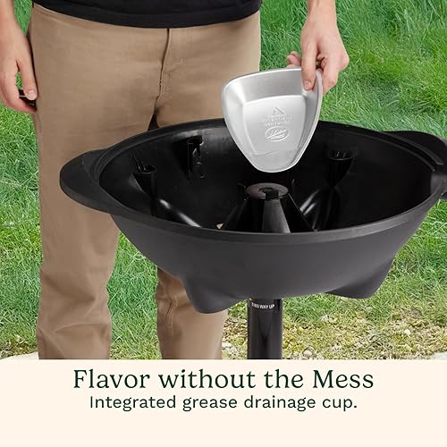 Miniatura 6 de Cuisinart Plancha eléctrica para interiores y exteriores, barbacoa portátil 2 en 1 con superficie de cocción antiadherente superior plana, calor