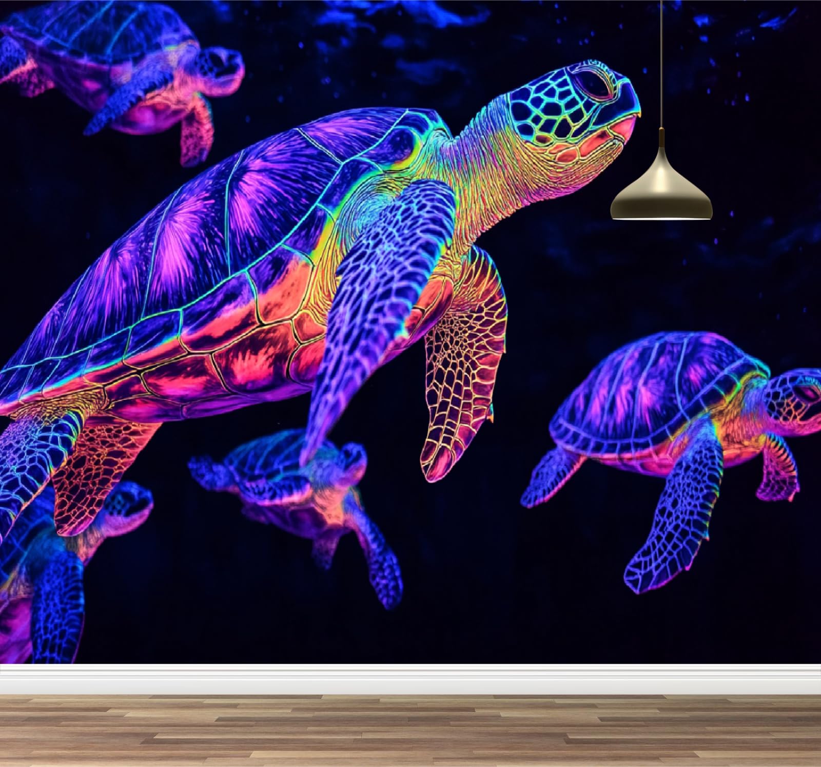 Papier peint panoramique Tortues de Mer décoration murale salon XL