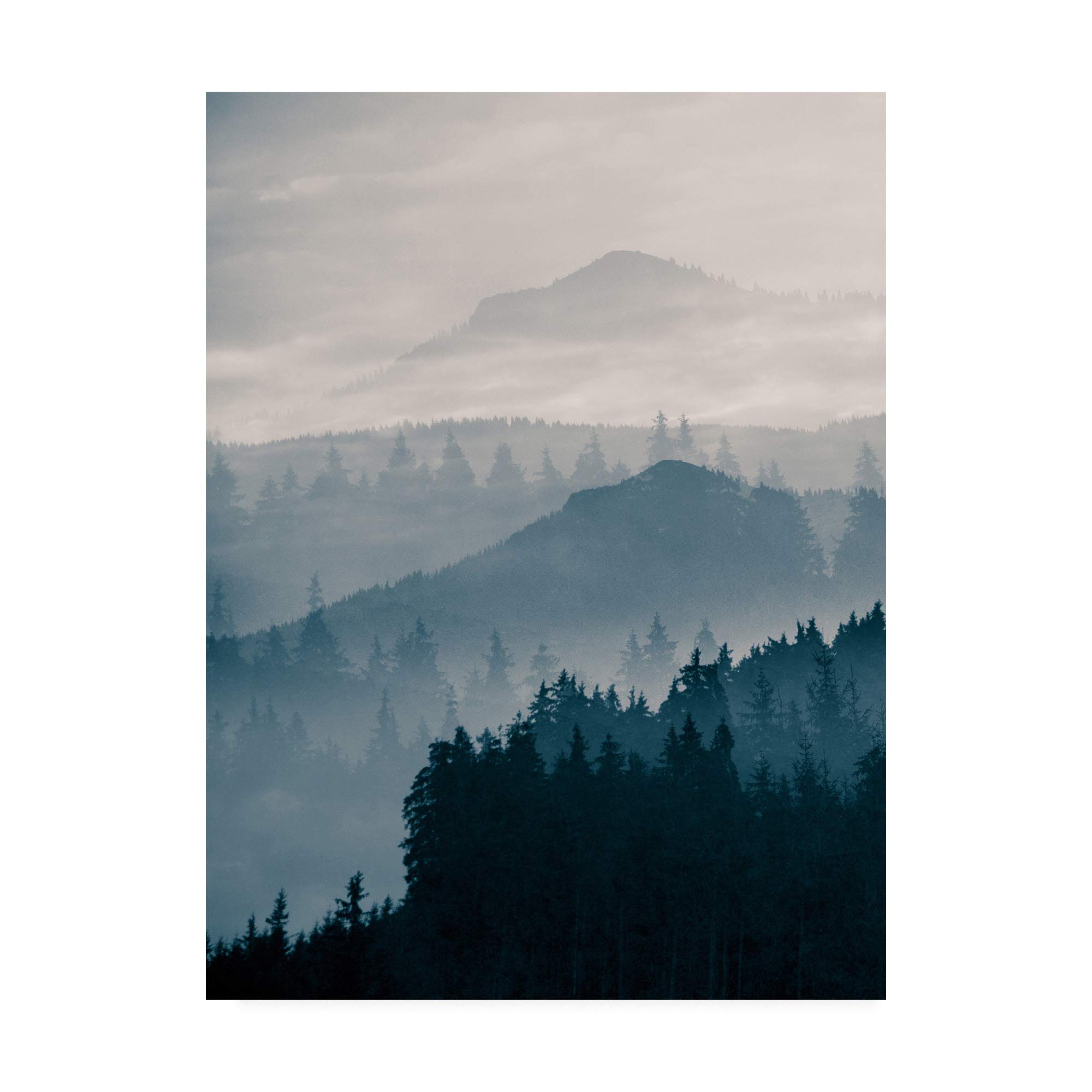 Trademark Fine Art IC01783-C2432GG Blue Mountains I by PhotoINC Studio, 24x32, Multiple