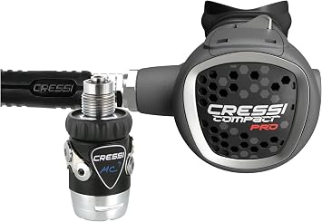 Cressi MC9-SC / Compact Pro Regulator - Adult Regulator SC in INT or DIN 300 Version