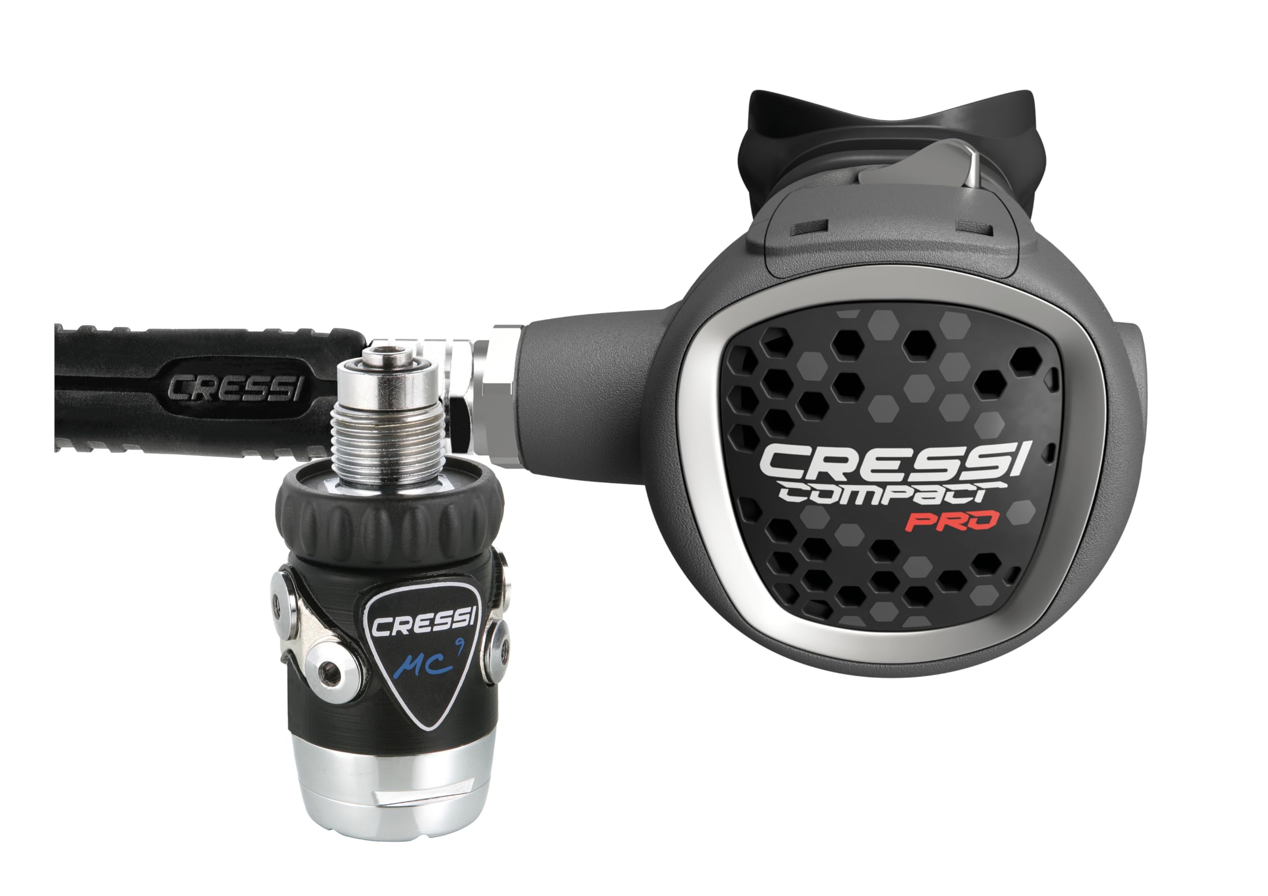 Cressi Régulateur MC9-SC/Compact Pro Regulator - pour Adulte SC dans la Version INT ou DIN 300
