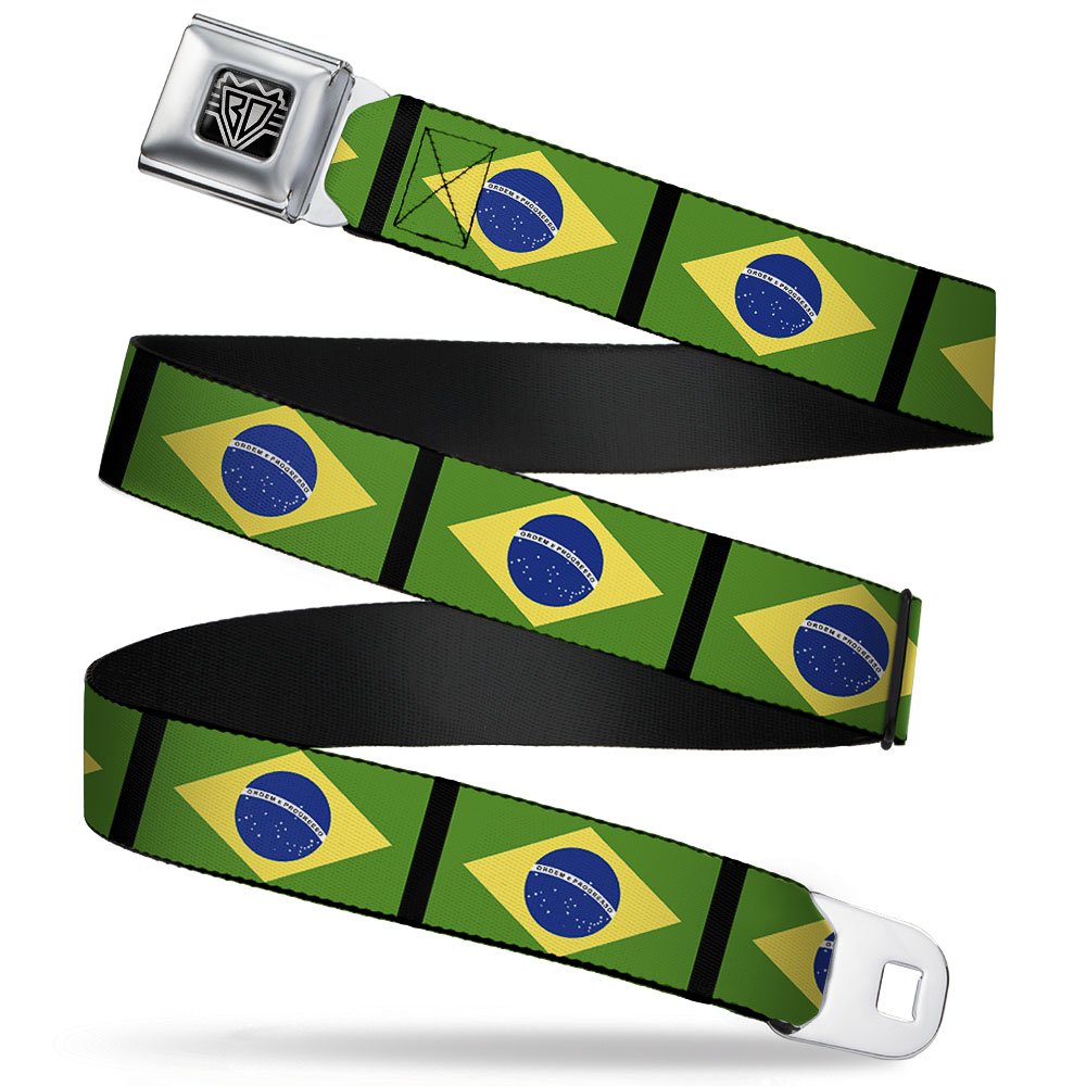 Cinturón de seguridad Buckle-Down de Brasil anticaída para pantalones 8