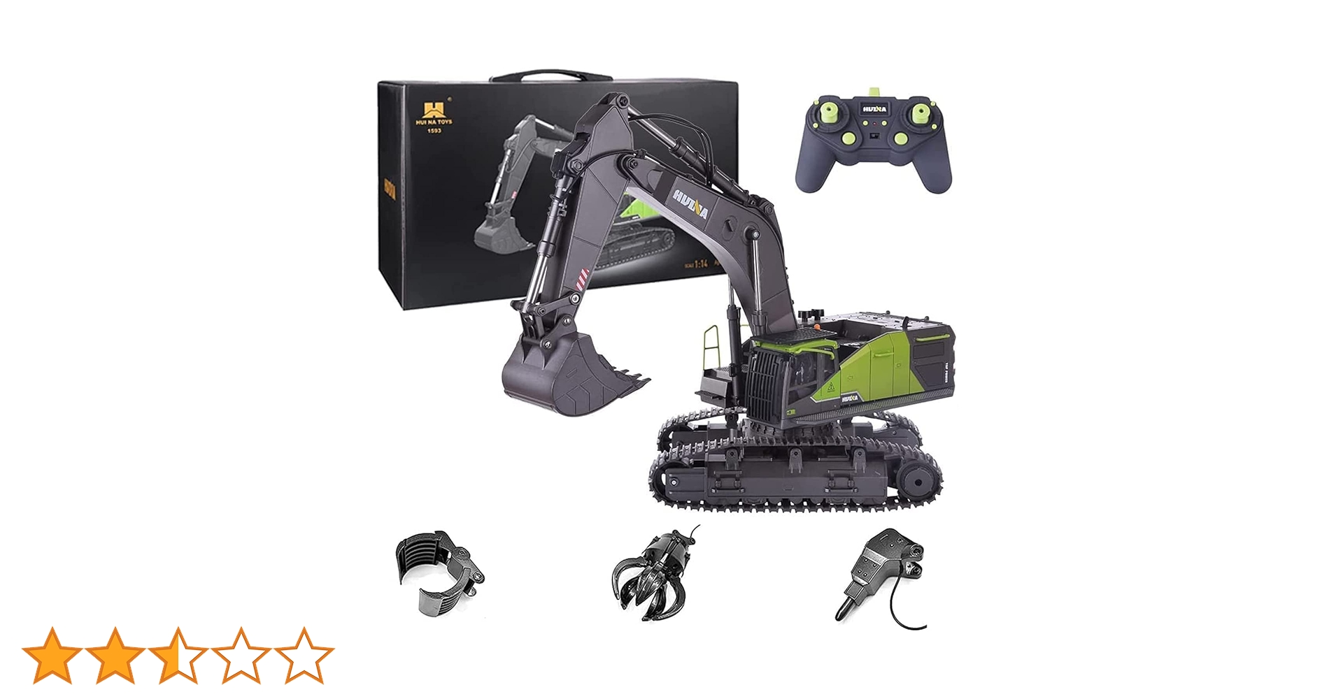 Amazon.co.jp: 【4in1】 令和3年5月最新型 合金版 RCショベル
