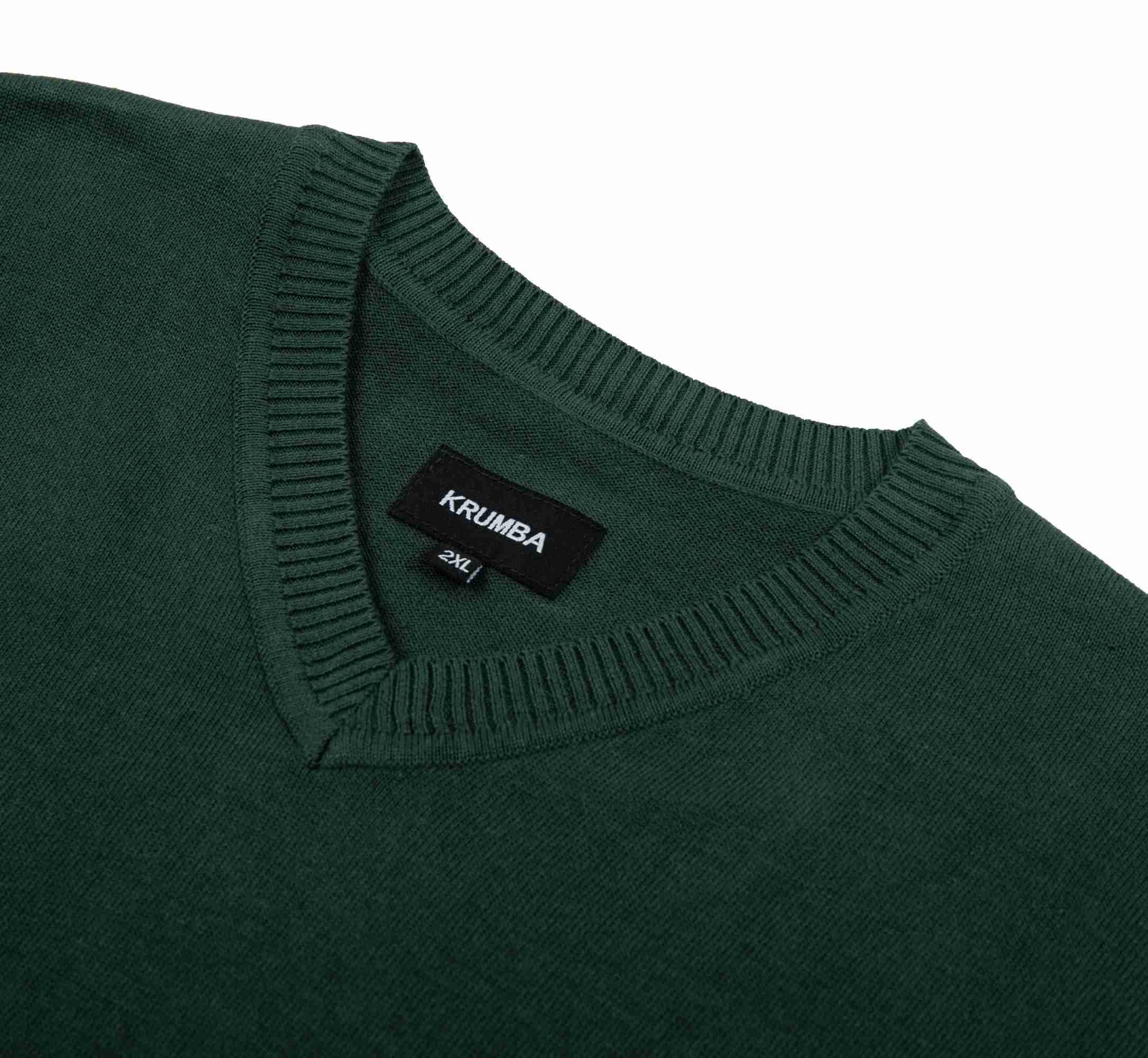 Krumba Uomini Maglione Gilet per più Misurare: Grande Alto V Collo Senza Maniche Lavorare Maglia Cotone Maglione