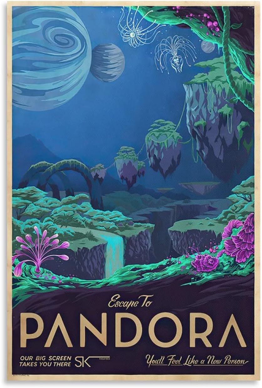 Poster Escape to pandora