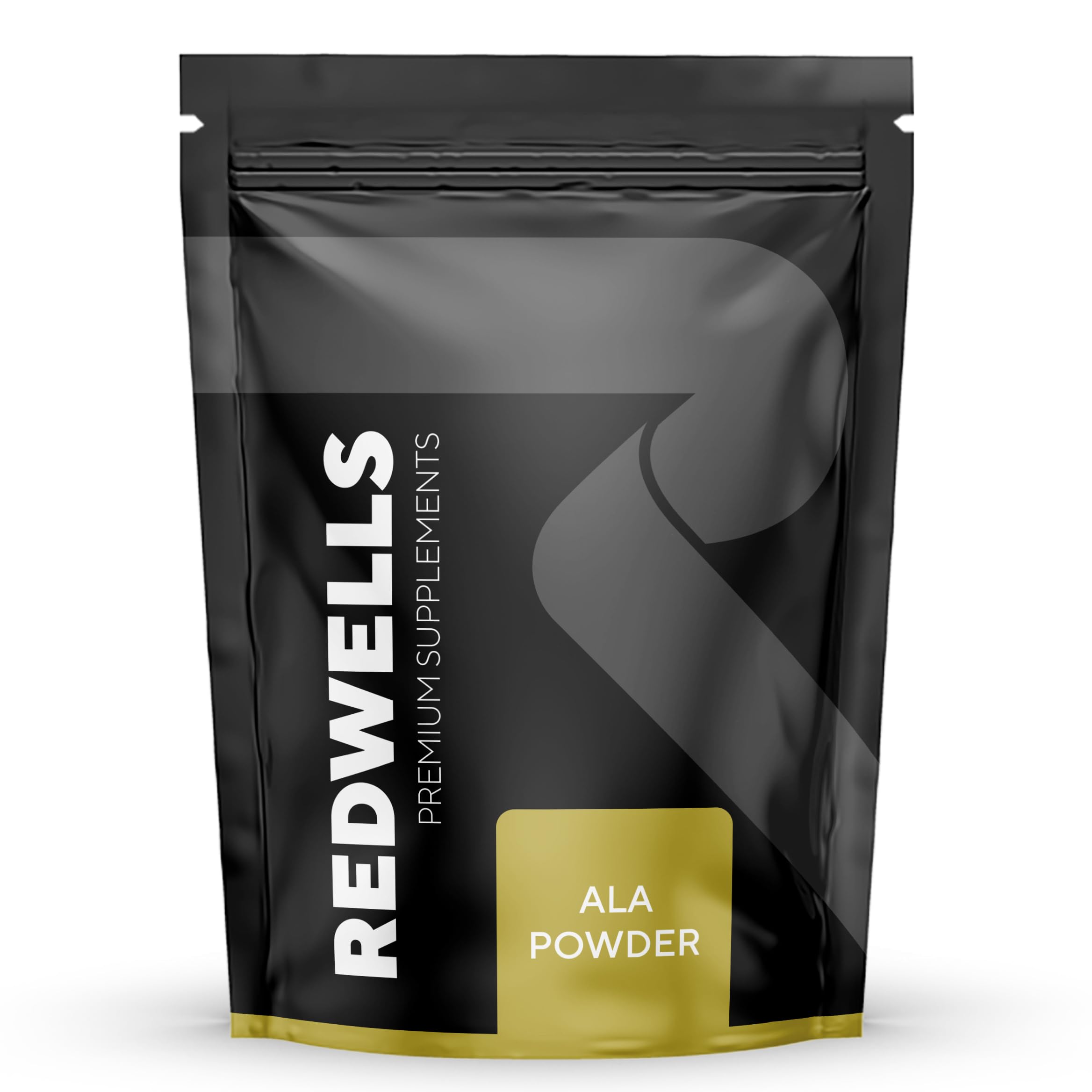 Acide alpha-lipoïque poudre REDWELLS Antioxydant & Vegan - 250g Paquet