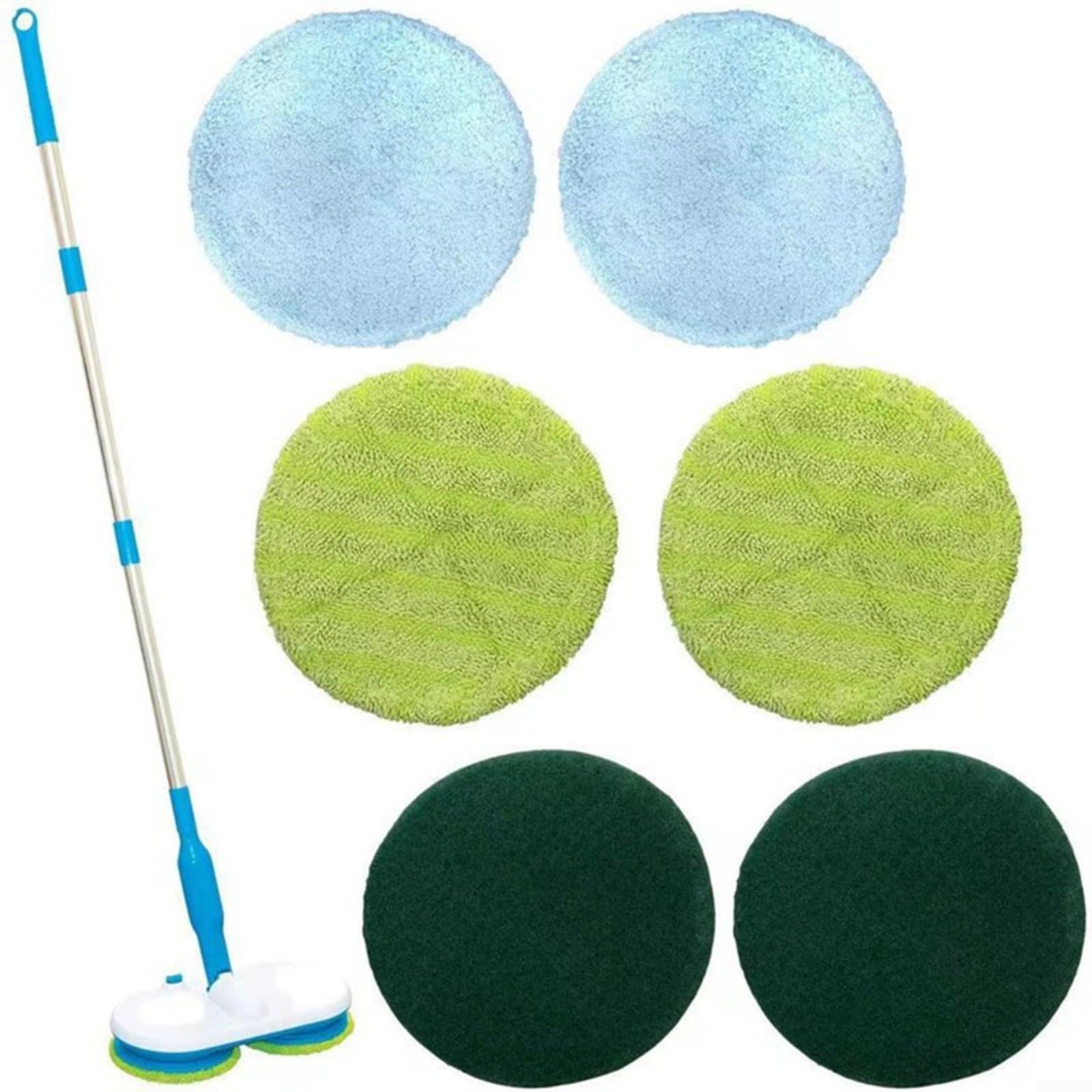 Electric Lazy Mop - Mopa eléctrica flotante multiusos para limpieza de suelos, 40 x 17 x 10 cm