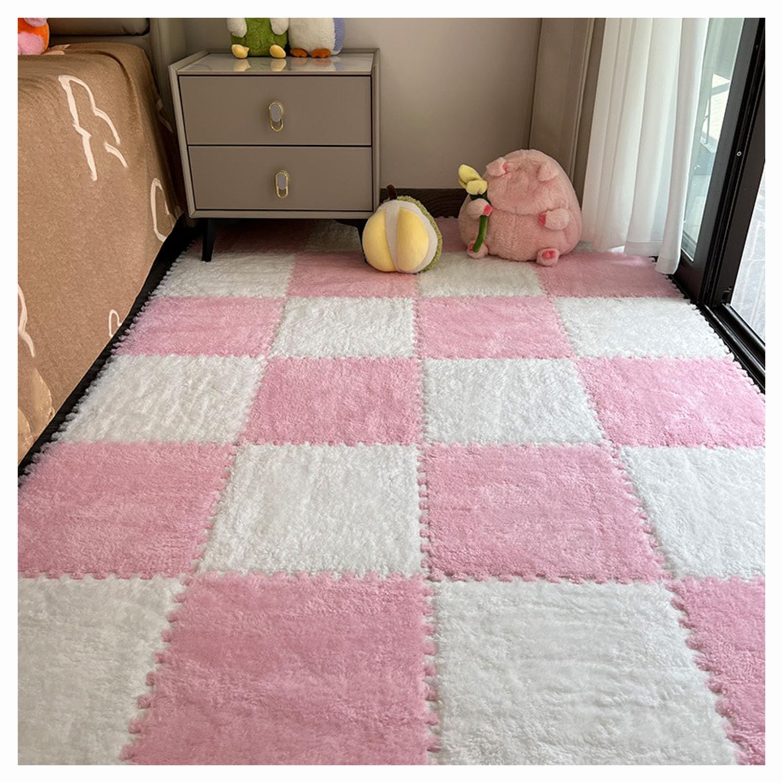 Tapis de sol en mousse emboîtables anti-froid et choc puzzle