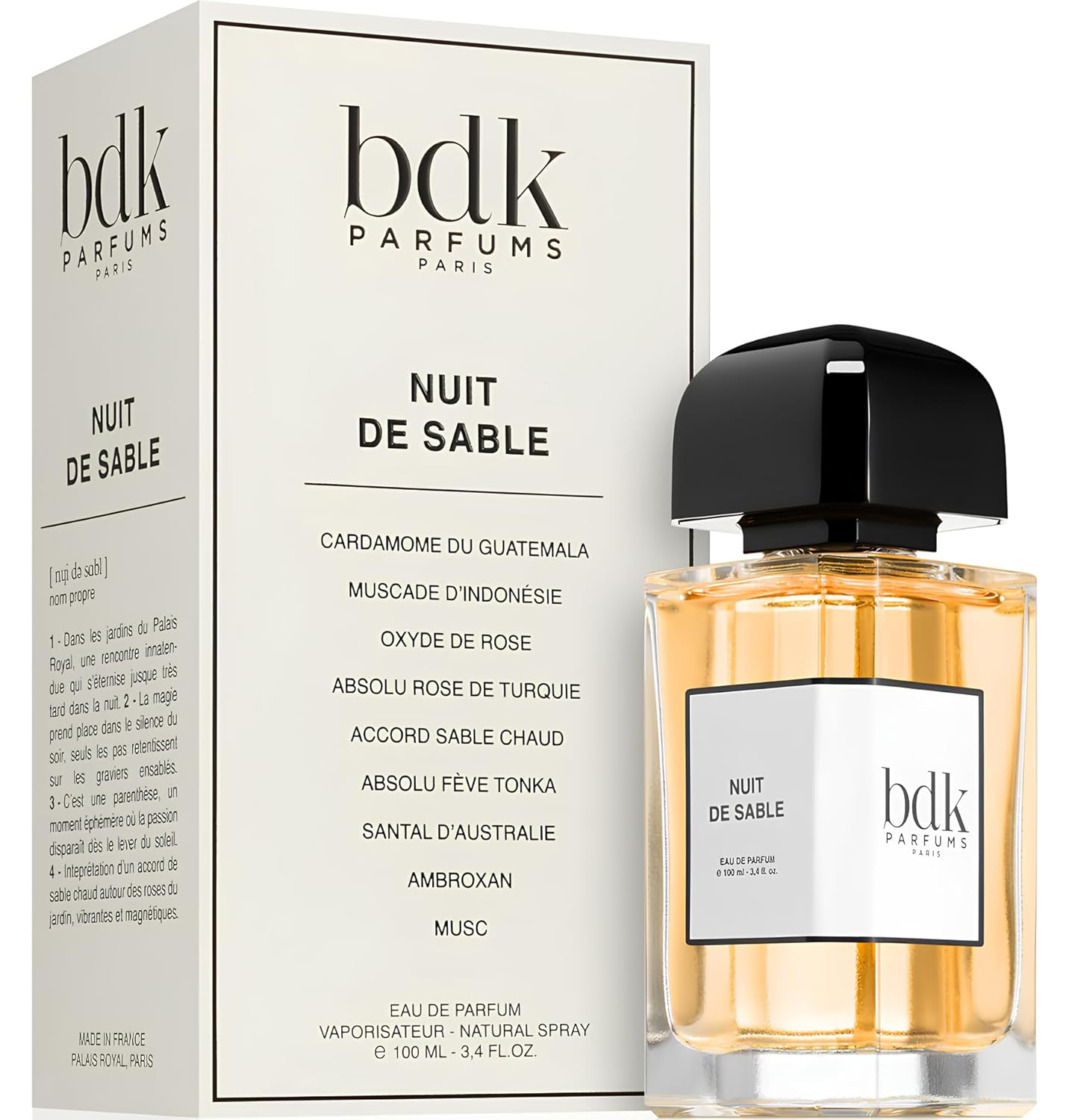 Bdk Parfums Nuit De Sable Eau De Parfum Spray, 3.4 Ounce (Unisex) - Image 2