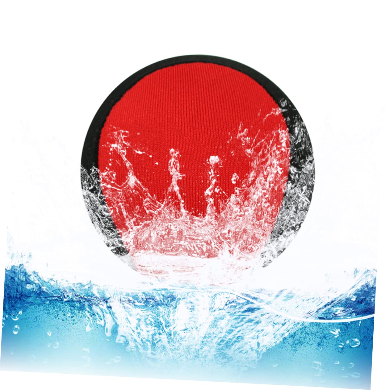 YARNOW 4Pcs Balls Balls for Swimming Pool Play Yellow Black Green Black Blue Black Wine Red Black for Summer Parties and Birthday Favors