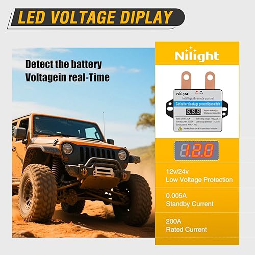 Miniatura 66 de Nilight 50044R - Juego de 5 cables de cobre estañado impermeables de 40/30 amperios, resistentes de 12 AWG, 5 pines, SPDT, estilo Bosch de 12 V