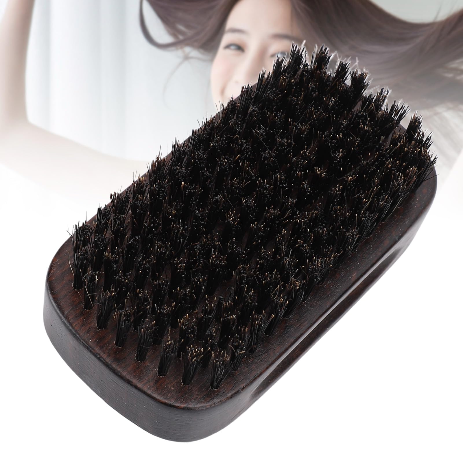 Beard Brush for Men Beard Styling Ergonomic Prevent Hair Mess Mustache Grooming Brush