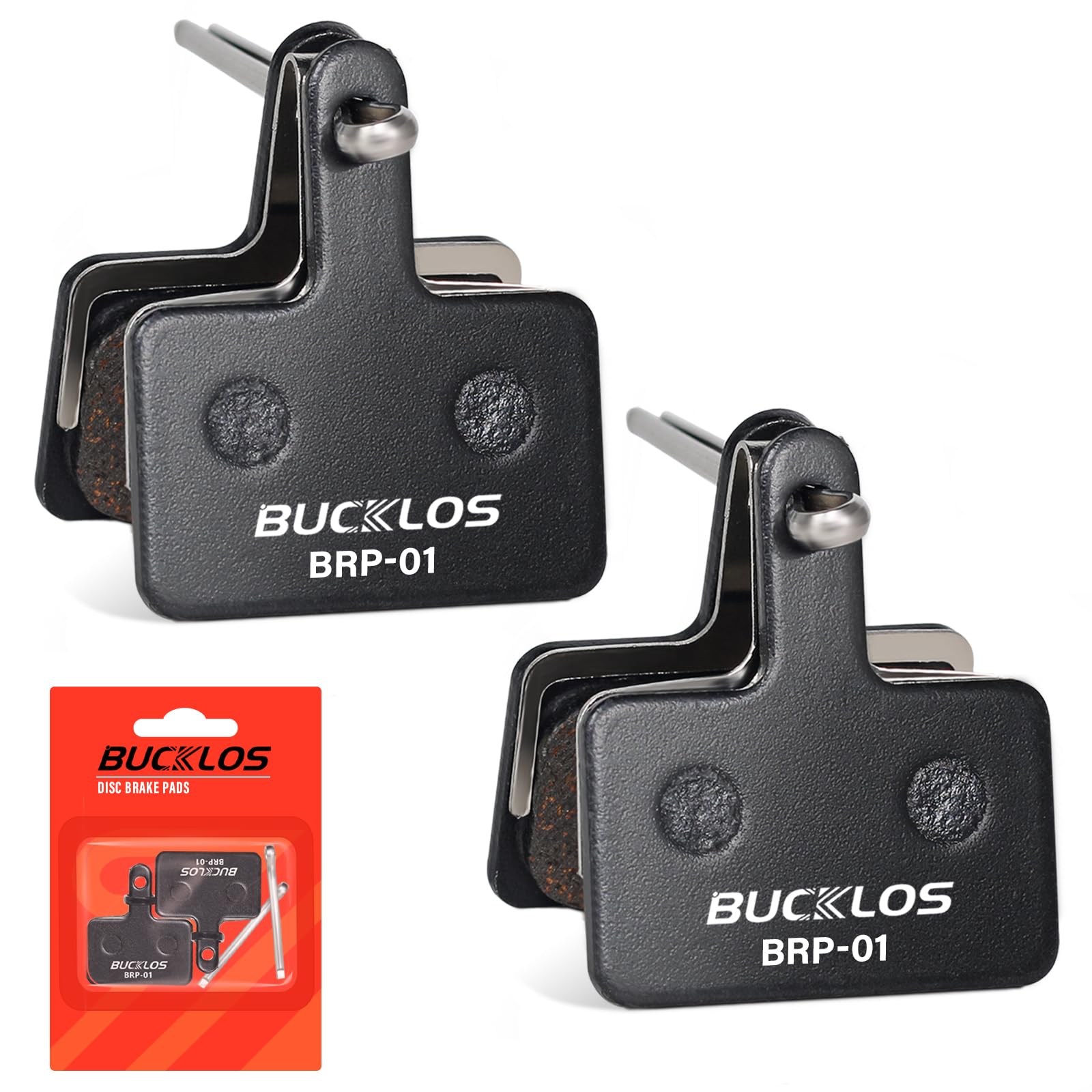 AEYINO 2 Pairs Bike Brake Pads for TRP Tektro Shimano MT200 Deore Br-M575 M525 M515 T615 T675 M505 M495 M486 M485 M475,Disc Brakes Pads for Bicycle Mountain/Electric/Road/MTB โ image 1