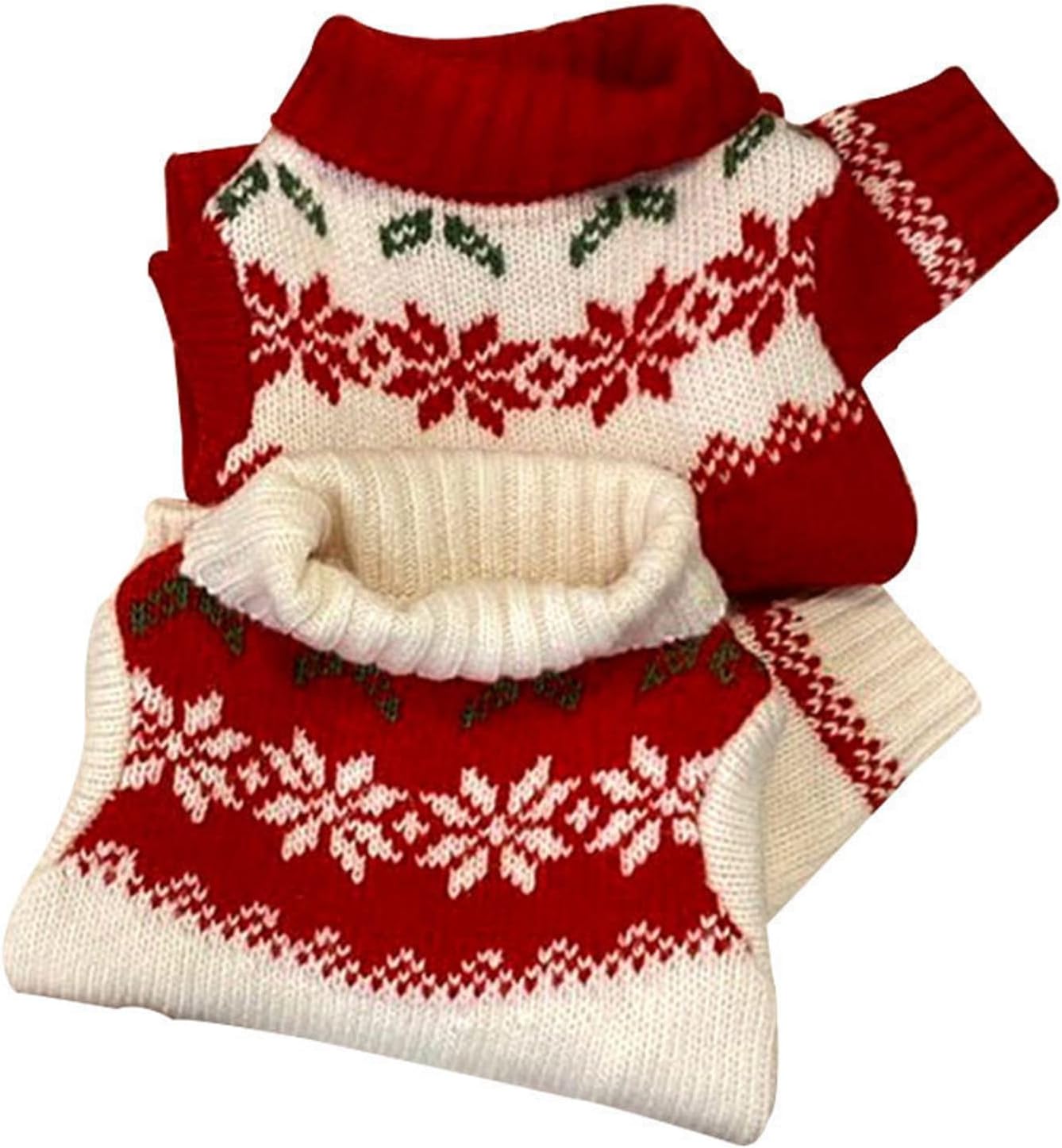 Pet Dog Clothing Christmas Dog Cat Clothes New Year Red
