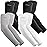 YQXCC 4 Pairs Arm Sleeves for Men Women | UPF 50 Cooling UV Sun Protection | Sports Compression Sleeves