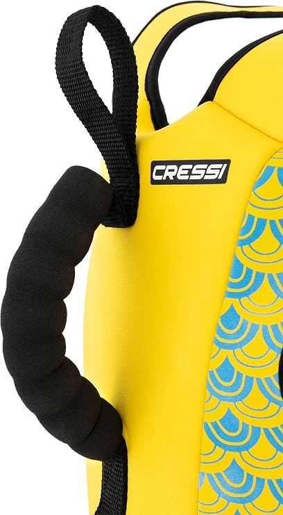 Cressi Little Turtle Children's Life Jacket Neoprene Vest with Double Handle Buoyancy Vest for Toddlers Swimming Aid for Children and Buoyancy