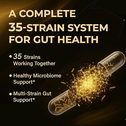 Miniatura 3 de Probióticos orgánicos para mujeres y hombres, 100 mil millones de UFC probióticos para la salud digestiva, intestinal e inmunológica, con