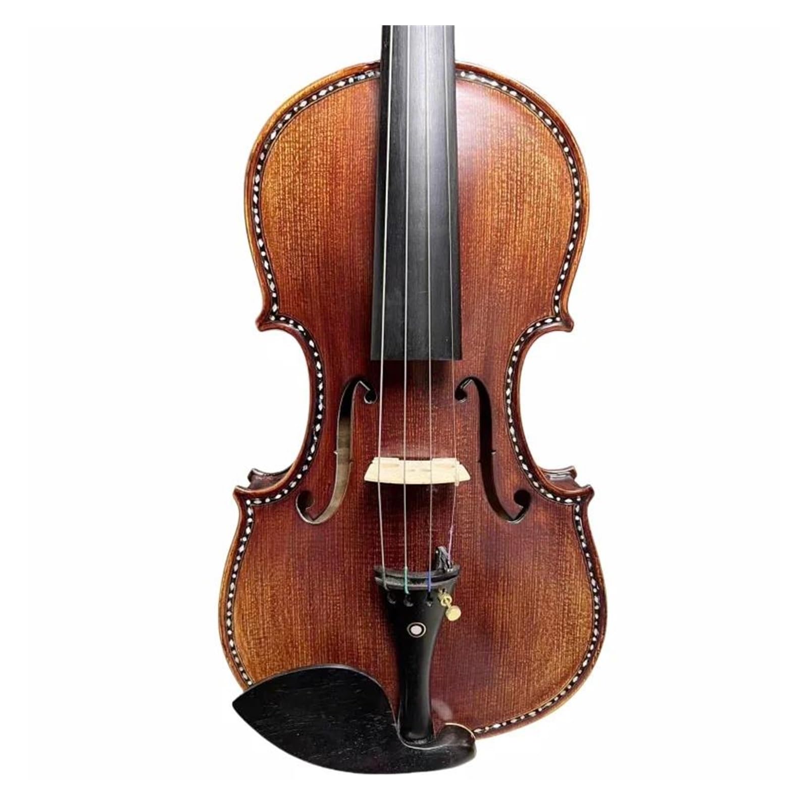 Amazon | バイオリンセット 美しい4/4バイオリンのリブネック精巧な