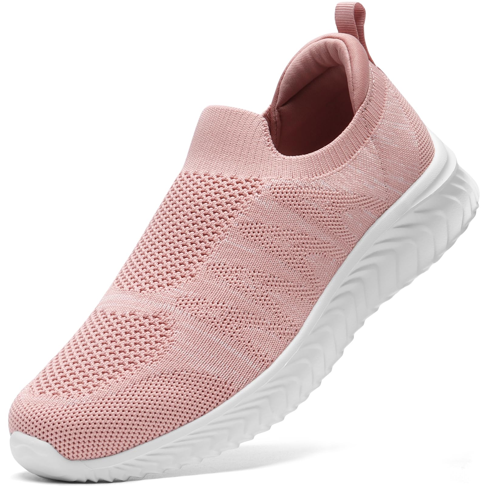 STQ Damen Slip on Sneakers Bequem Schuhe Ohne SchnüRsenkel Mesh Leichte Stoffschuhe Memory Foam Schlupfschuhe SchlüPfen Women Laufschuhe OrthopäDische Atmungsaktiv Elegant Gym Turnschuhe Sportschuhe