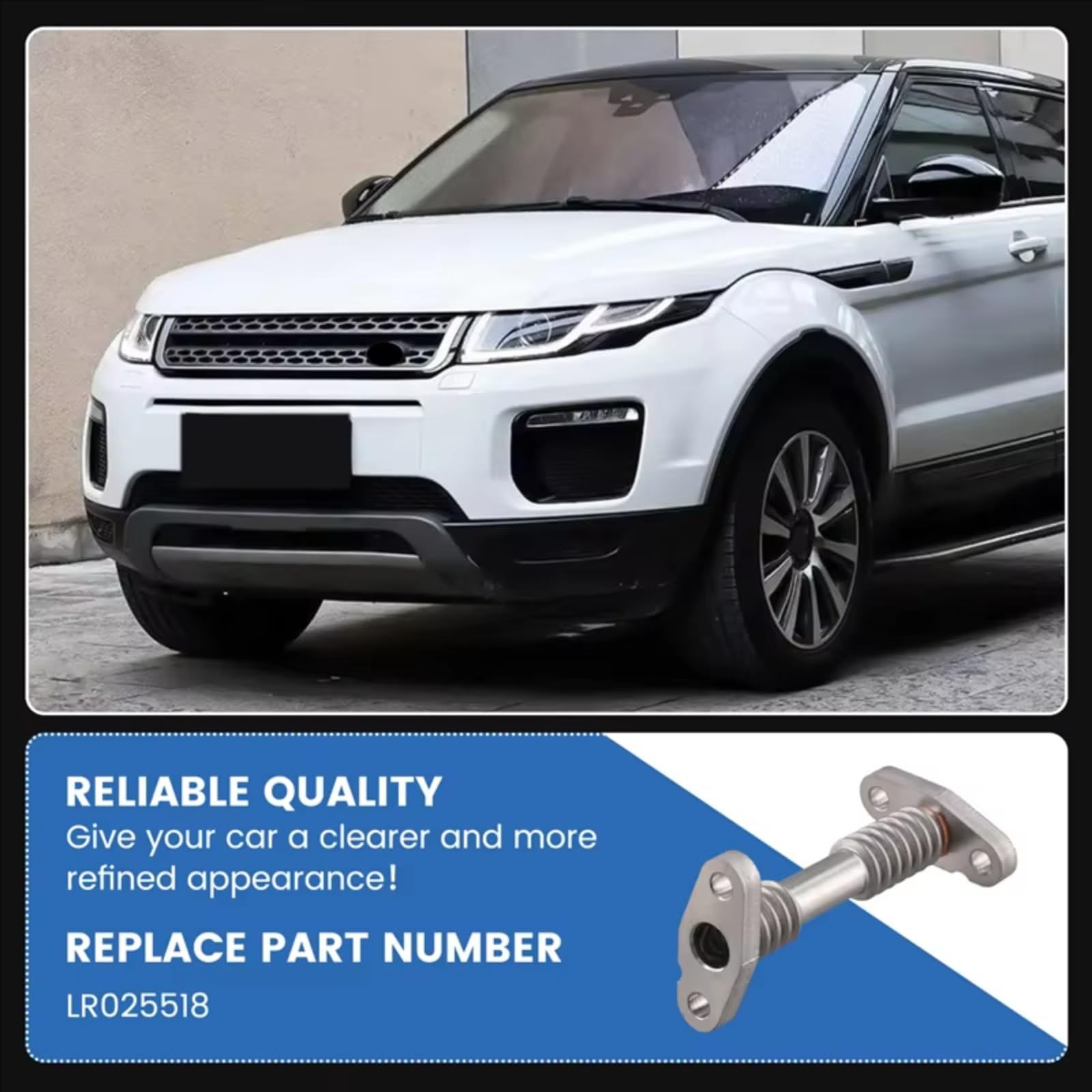 Dla Land Rover, Discovery i Sport 2015, 2016 i 2017: LR025518 Zestaw do jazdy powrotnej oleju turbosprężarki