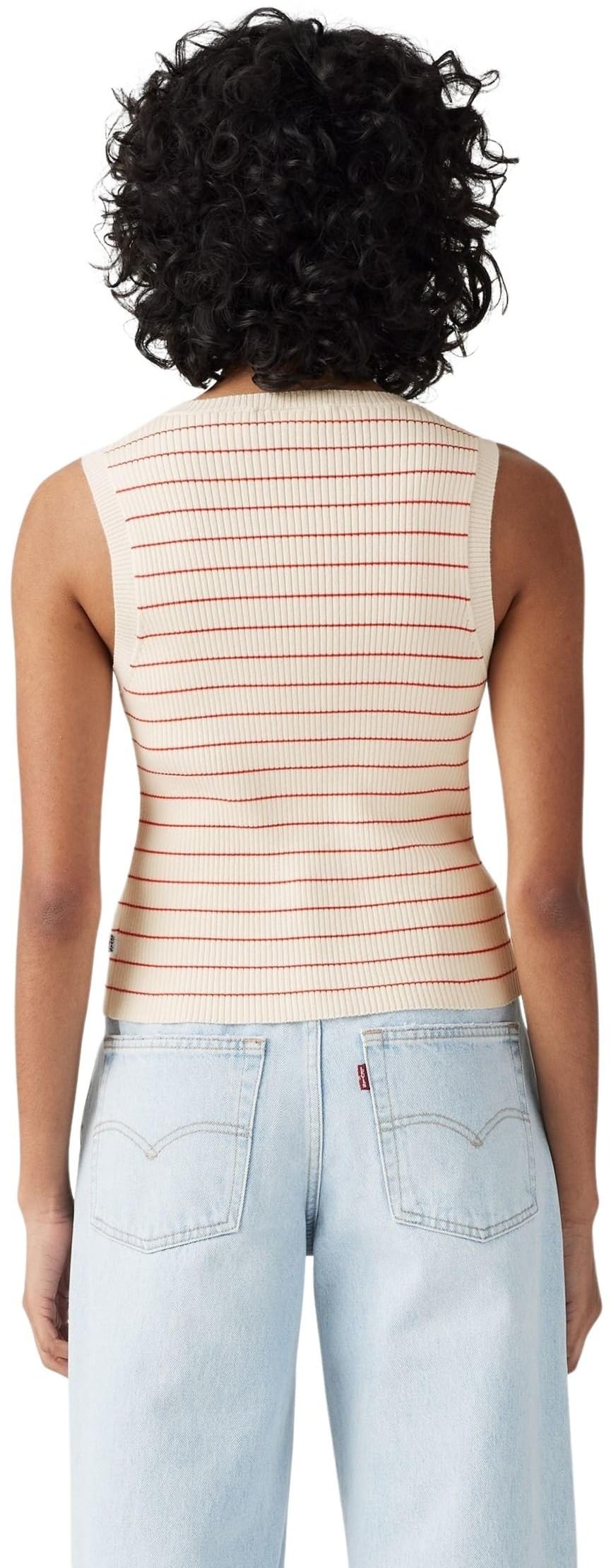 Levi's Mujer Camiseta de Tirantes Ocean con Cuello Redondo, Slim Fit