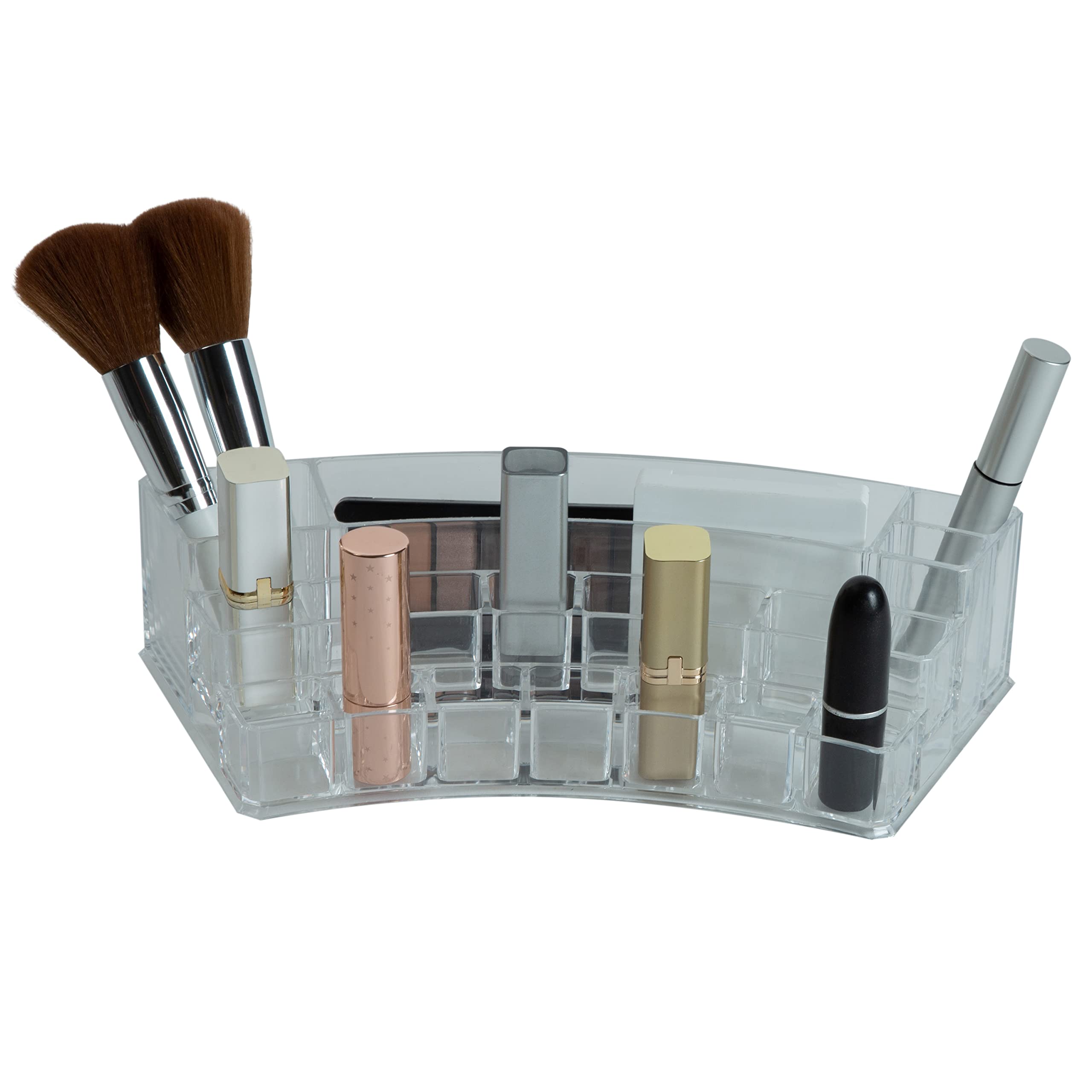 Simplify Acrylic™ 20 Compartment Lipstick & Cosmetic Organizer