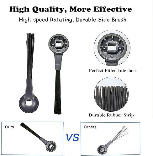 Miniatura 6 de Piezas de repuesto Cepillo de rodillo para Shark AI AV2501S AV2501AE RV2502AE RV2410WD RV2610WA RV2610WD RV2620WD RV2520AOUS AV2510AOUS Cepillo