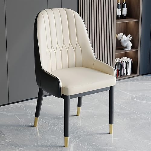 Miniatura 2 de Sillas de comedor modernas y modernas sillas de cocina, sillas de sala de estar, respaldo alto, asiento suave, patas de metal, sillas de comedor