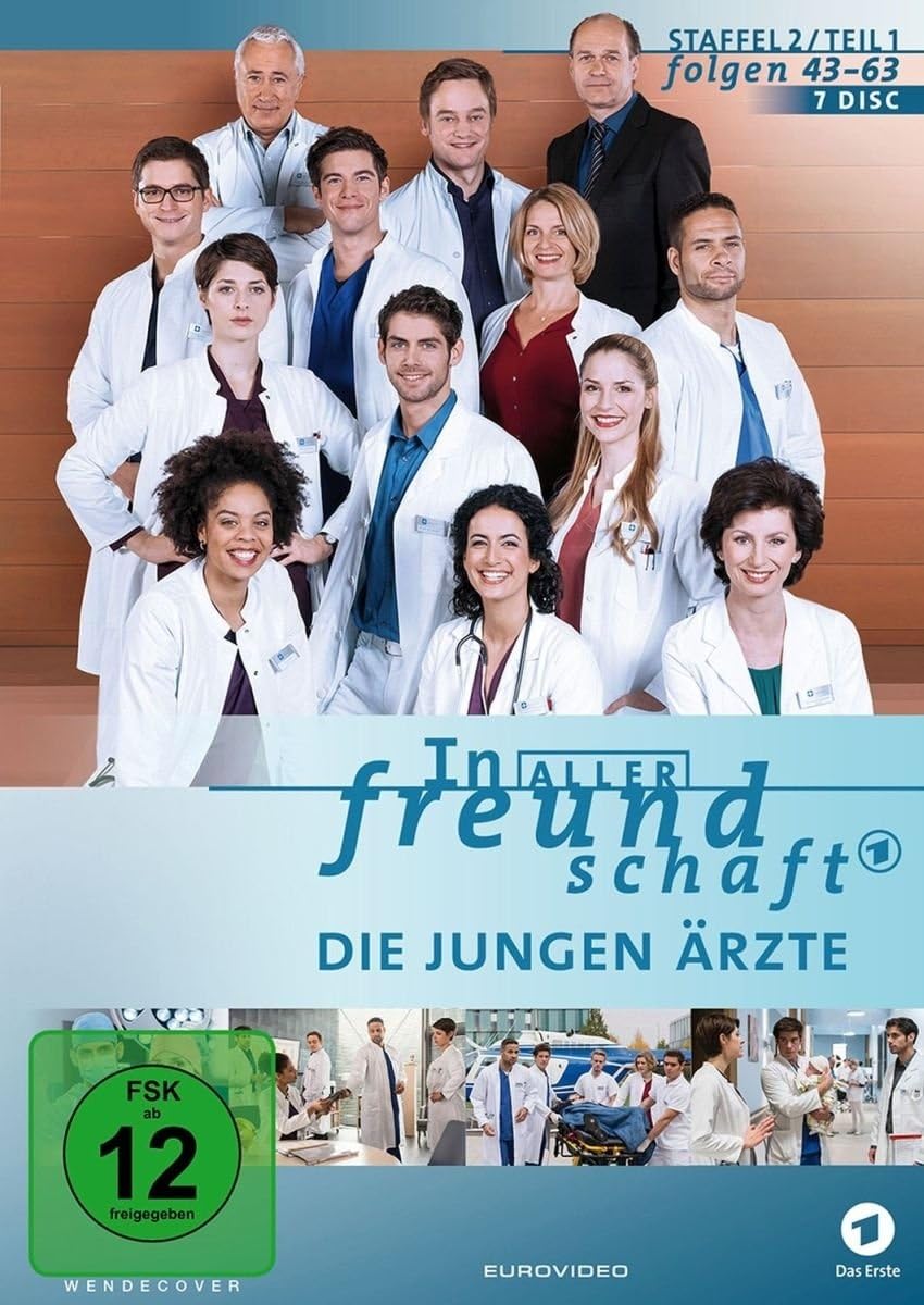 In aller Freundschaft - Die jungen Ärzte - Staffel 2.1/Folgen 43-63 [DVD] [2015]