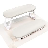 Vista 10 de Cojín para reposabrazos, soporte profesional ajustable para uñas, reposamanos para uñas acrílicas, soporte de mano, soporte de almohada de mano
