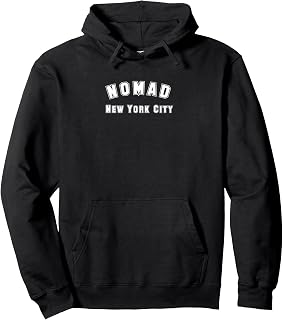 NOMAD NYC T-shirt college gym school classic vintage Pullover Hoodie