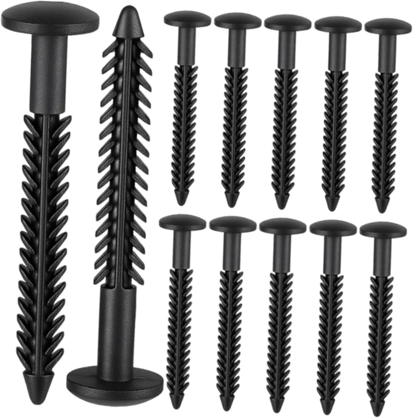 12 Pieces Shutter Fasteners Decorative Shutter Hardware Fastener Screw for Shutter Panel Nails Window Shutter Anchors PP Material Suitable for, 12PCS