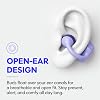 Audífonos Raycon Everyday Clip On - Audífonos de oído abierto, inalámbricos ligeros Bluetooth, resistentes al sudor y al agua, con botones, 30 horas de batería (Negro Carbón) 5