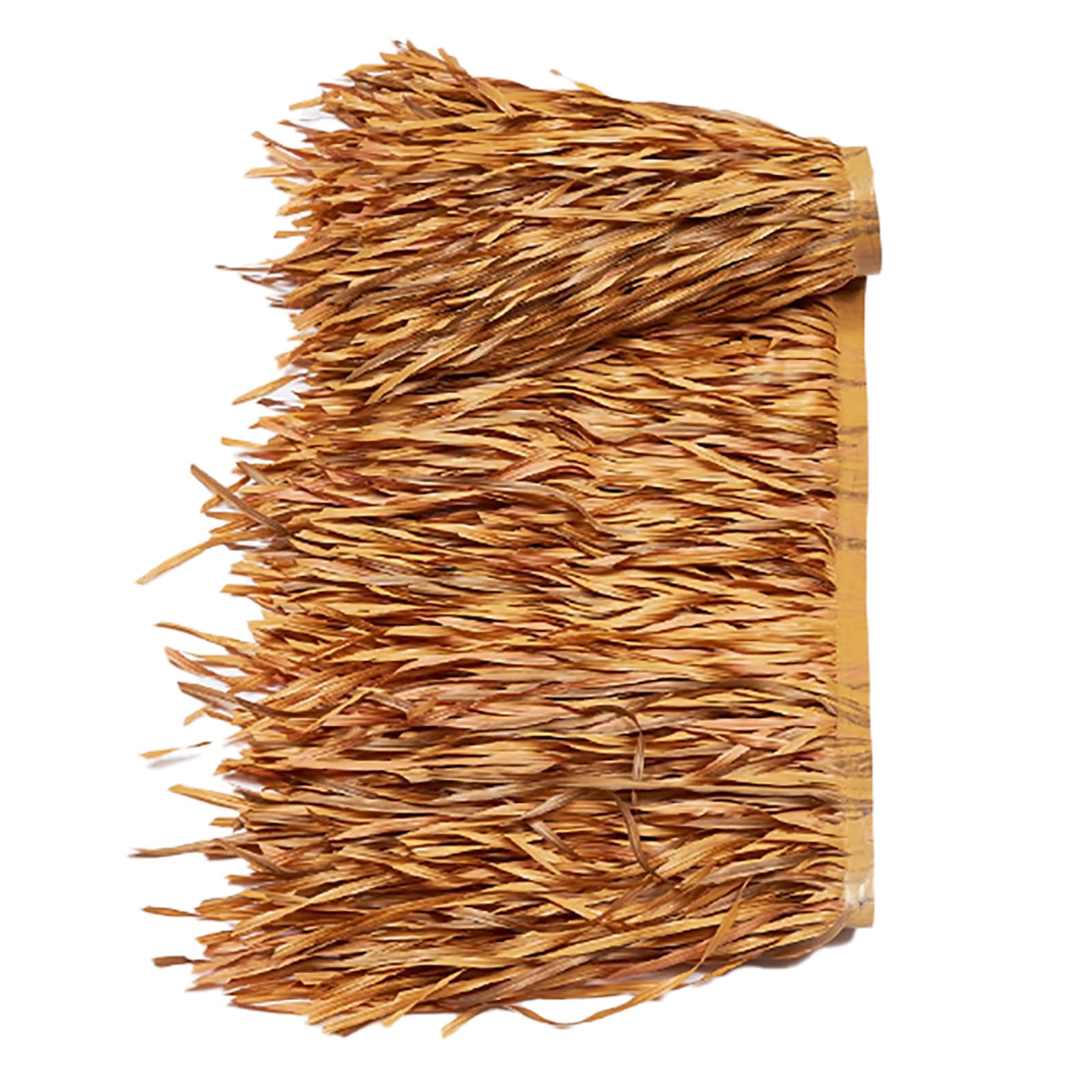 Rotolo di paglia sintetica di palma, piastrelle in paglia artificiale resistente alle intemperie, per capanne Tiki, gazebo, cabine per piscine, coperture per patio e decorazioni tropicali per esterni