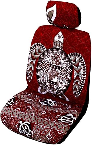 Miniatura 29 de Fundas hawaianas para asientos de coche (Tapa Gray, con airbag lateral) Tapa Gris,Aloha Honu Azul,Aloha Honu Gris,Aloha Honu Verde,Negro