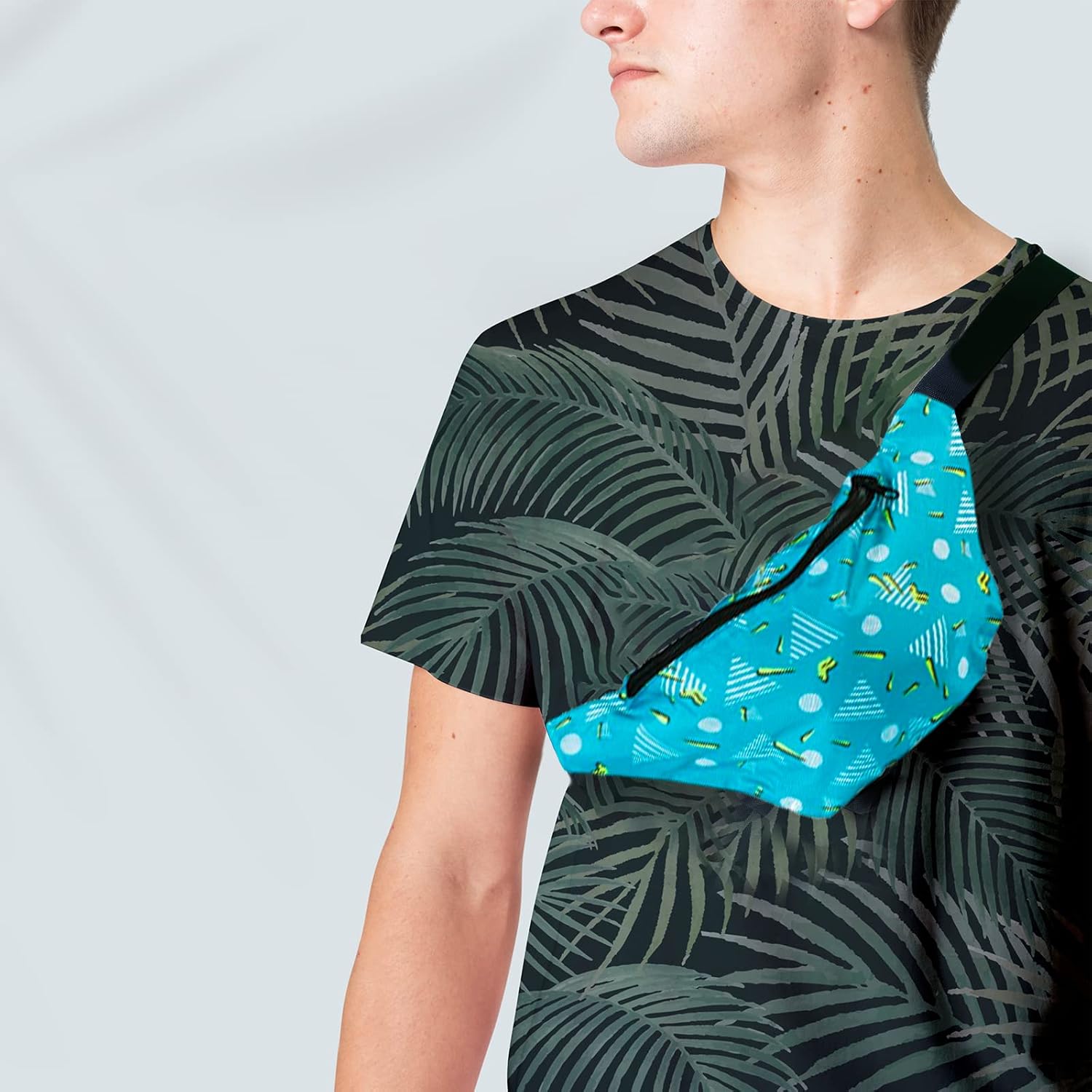 Funny Guy Mugs 80's Pattern Fanny Pack