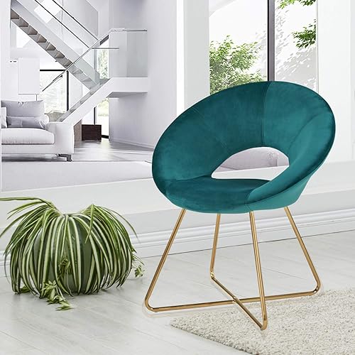 Miniatura 2 de Duhome. - Sillas con diseño moderno de mediados de siglo, para el comedor y la sala de estar, con patas de metal negras industriales, 1 unidad.