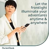 Vista 3 de PocketBook Basic Lux 4 - Lector de libros electrónicos - Pantalla HD de tinta electrónica de 6 pulgadas sin deslumbramiento - Luz frontal - Lector