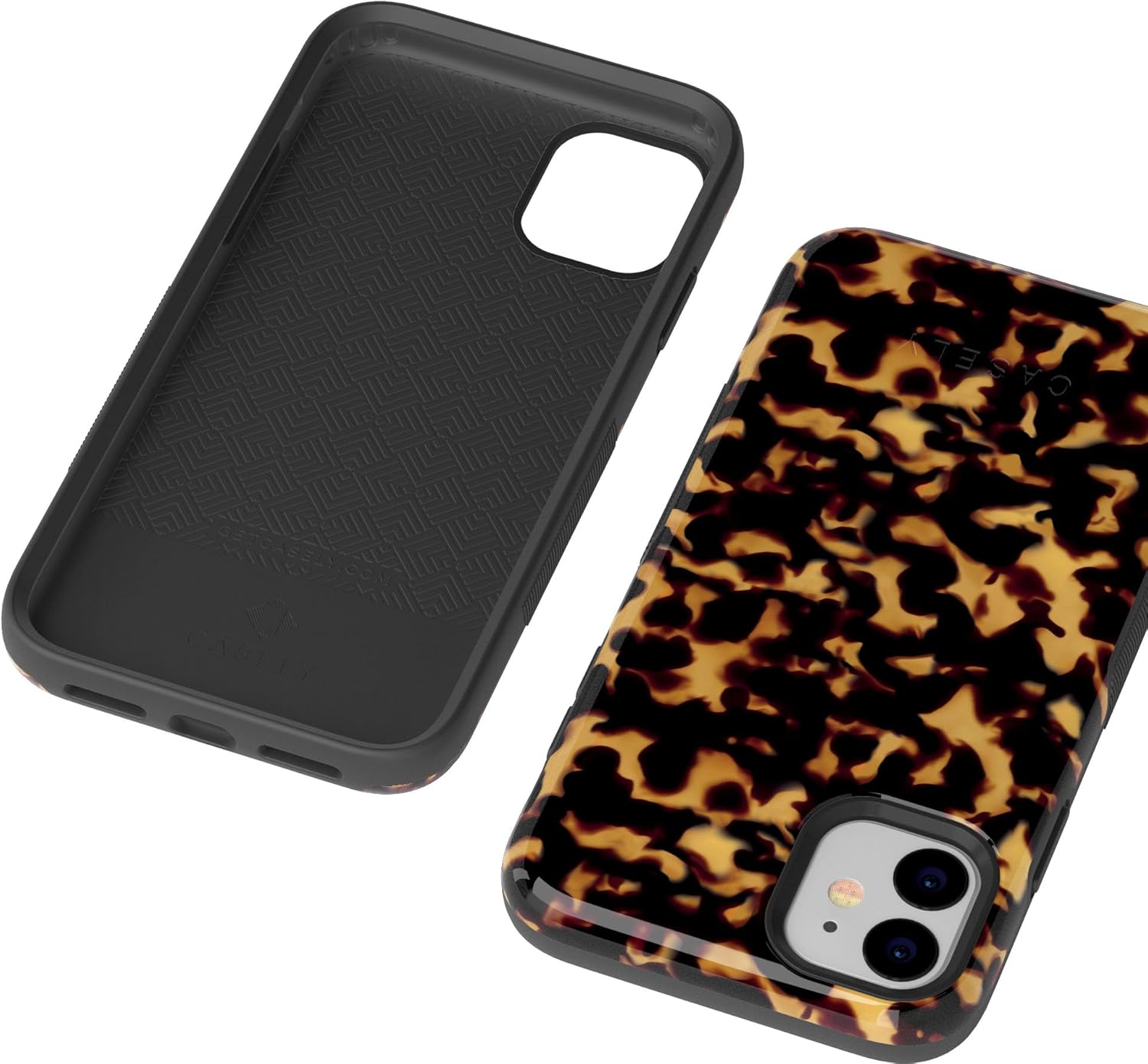 Casely iPhone 11 Case | Shell Shocked | Tortoise Print | Bold Protective Design