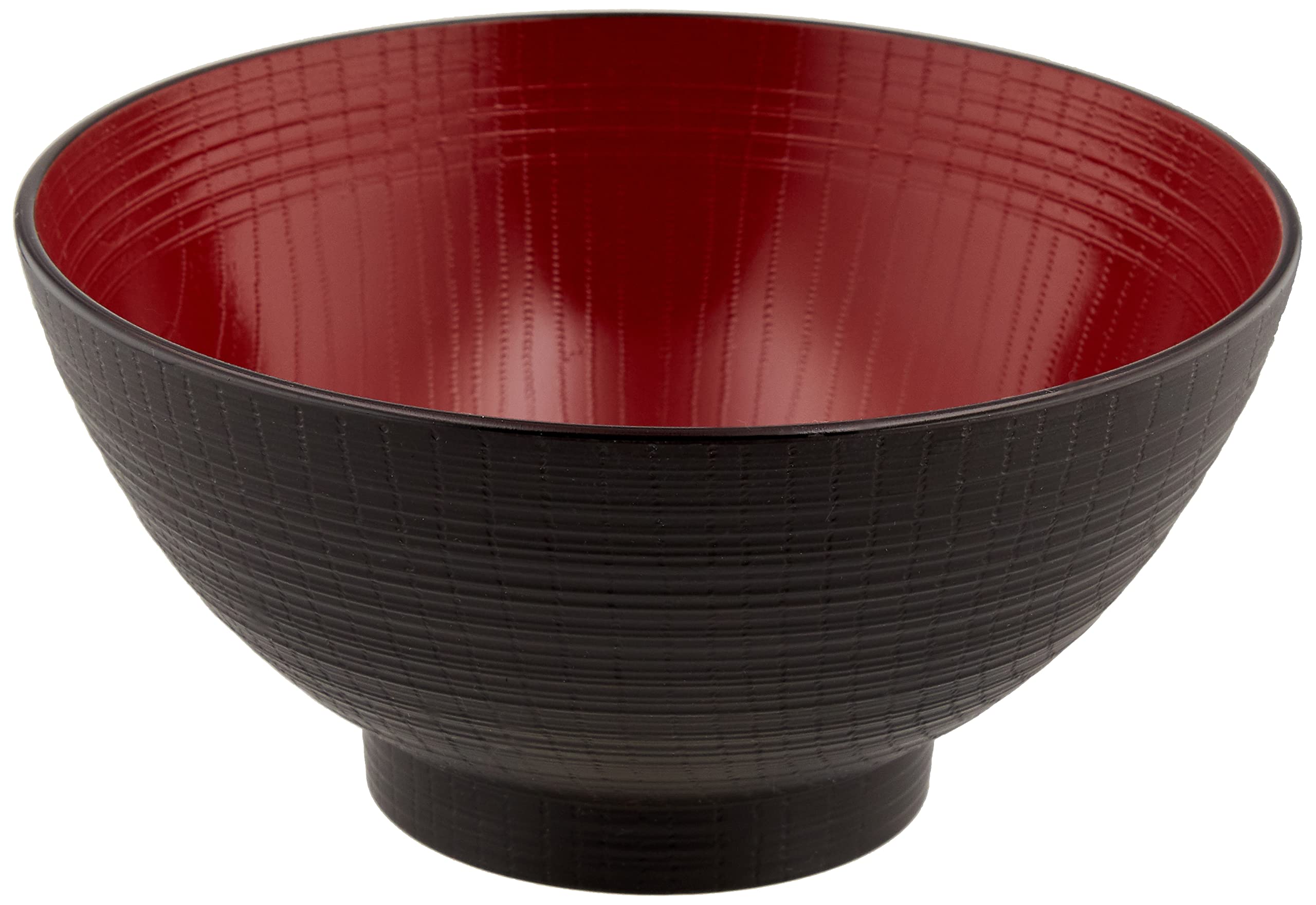 Amazon.co.jp: イシダ 日本製 汁椀 刷毛目内朱 大 PC万能椀 67747