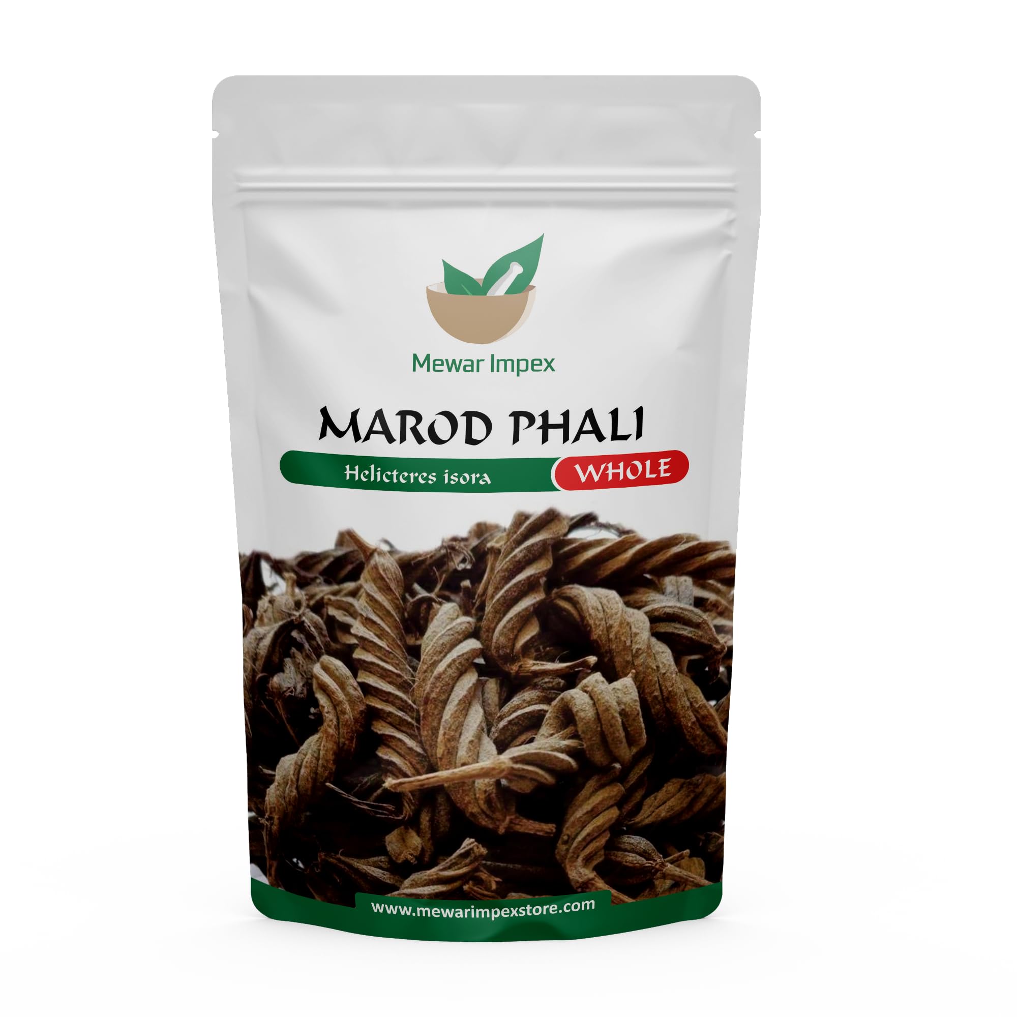 Mewar Impex Marod Phali - 200 gm, Marod Fali - Maror Phali - Maror Fali - Indian Screw Tree Pods - Helicteres Isora Marod Phali Whole