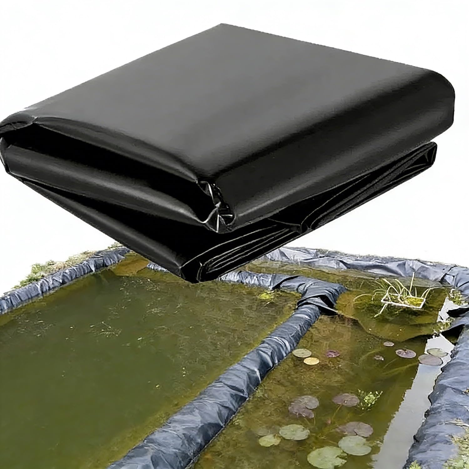 Revêtement de bassin pour aménagement paysager de jardin, bâche pour cascade extérieure souple