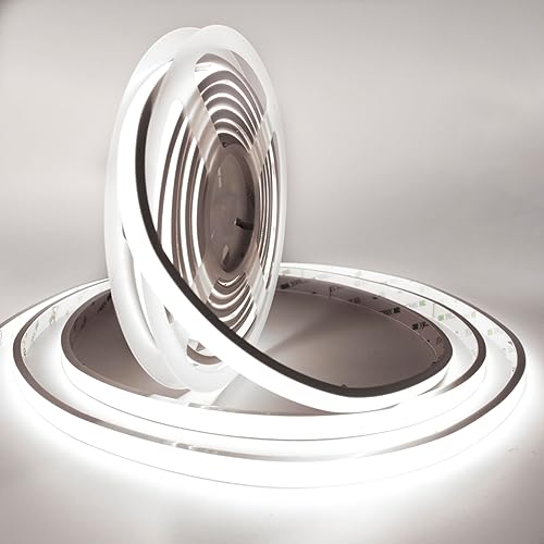 Miniatura 10 de Tiras de Luz LED para Exteriores, 2700K Blanco Cálido, Tiras LED IP67 de 24V, 10M/32.8FT, Tira de Luz LED COB Impermeable CRI90+ para Baño, Piscina,